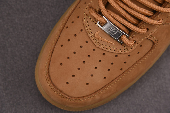 S*p reme x nike air force 1 low sp wheat*dn1555-200